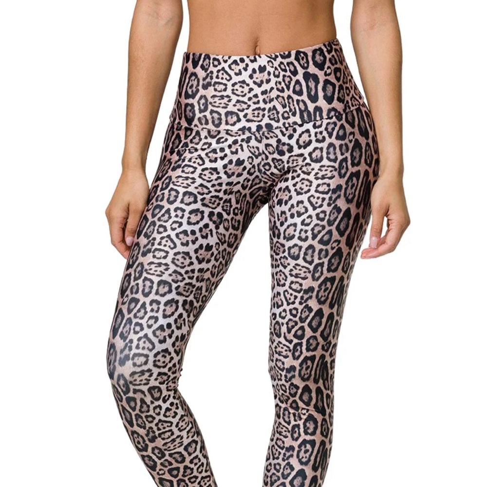 Onzie leopard leggjngs - M/L